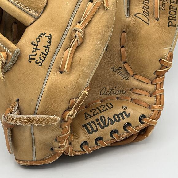 Wilson A2120 Japan Pro-Back 10R Darrell Evans Pro Model Snap Action Glove - Picture 10 of 14